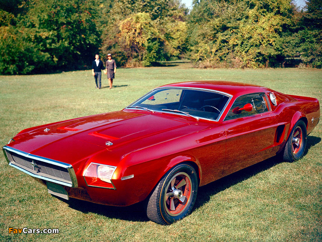 Mustang Mach 1 Concept Car 1965 photos (640 x 480)