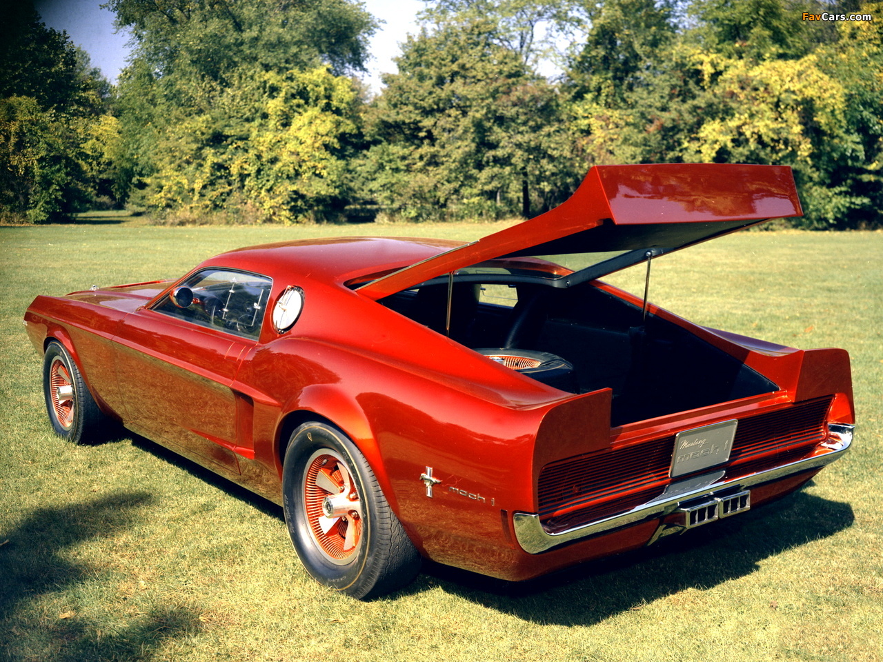 Mustang Mach 1 Concept Car 1965 pictures (1280 x 960)