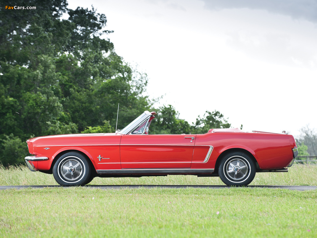 Mustang 289 Convertible 1965 pictures (1024 x 768)