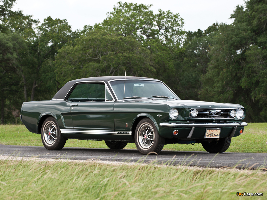 Mustang GT Coupe 1966 images (1024 x 768)