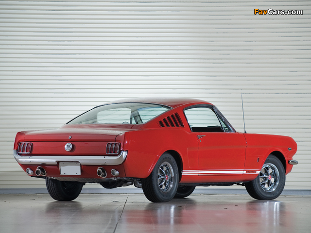 Mustang GT Fastback 1966 photos (640 x 480)