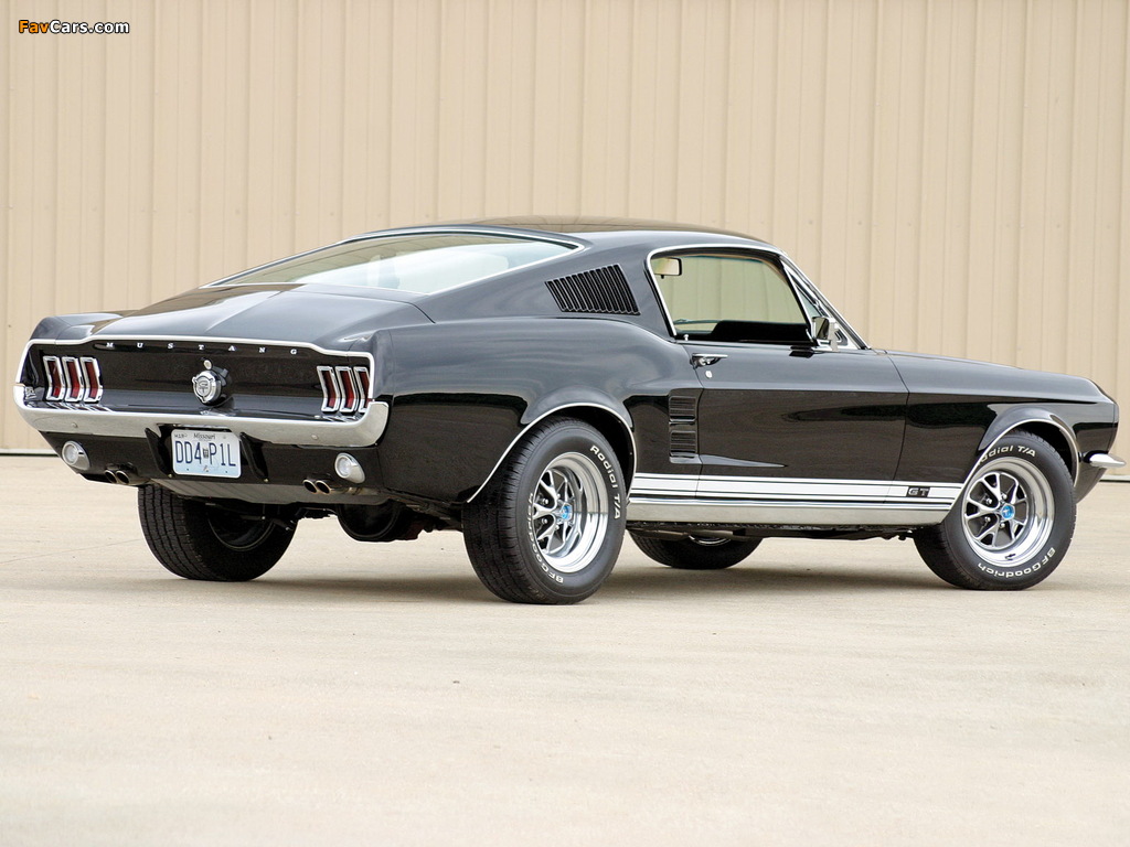 Mustang GT Fastback 1967 images (1024 x 768)