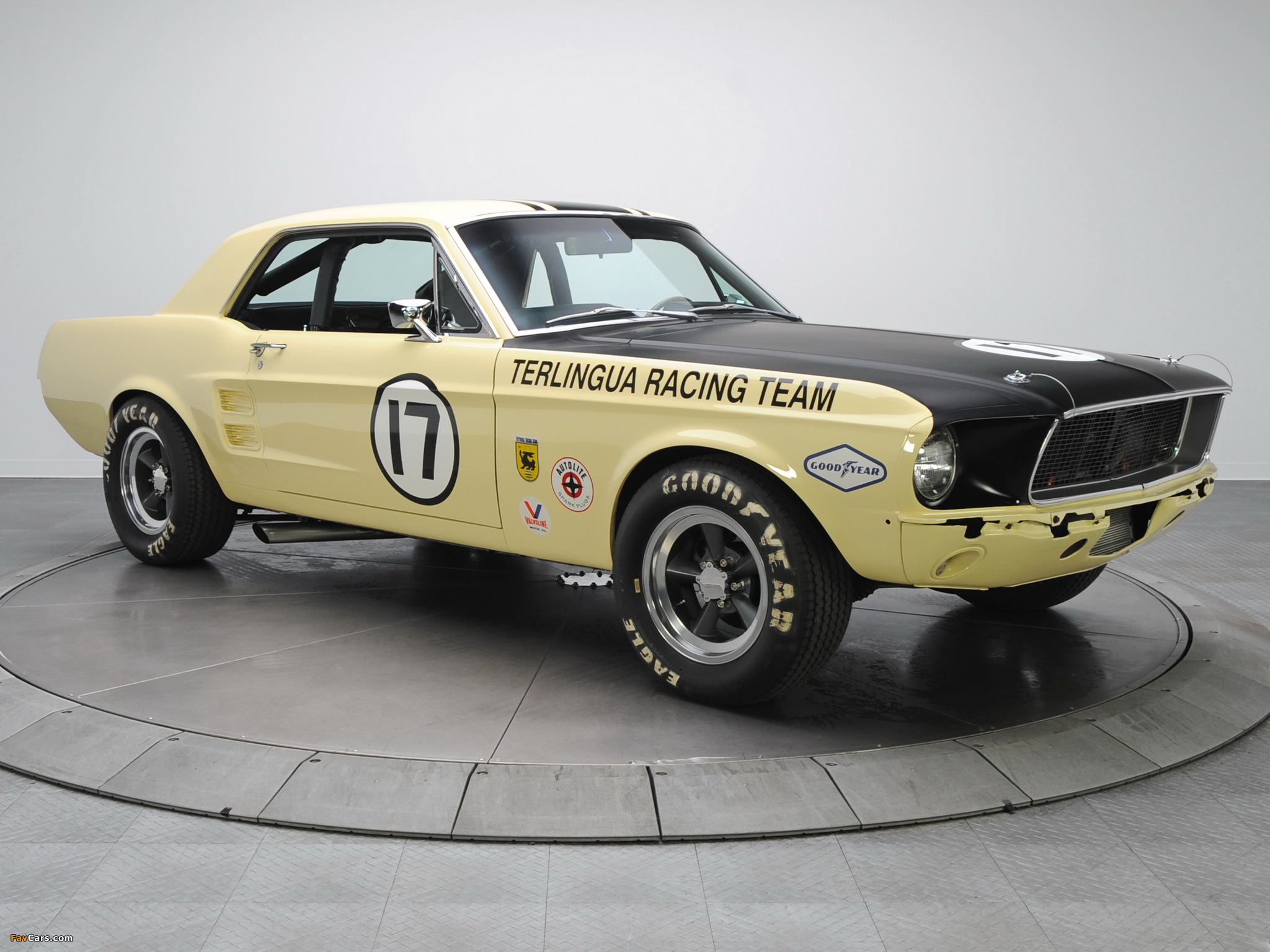 Mustang Coupe Race Car (65B) 1967 images (2048 x 1536)