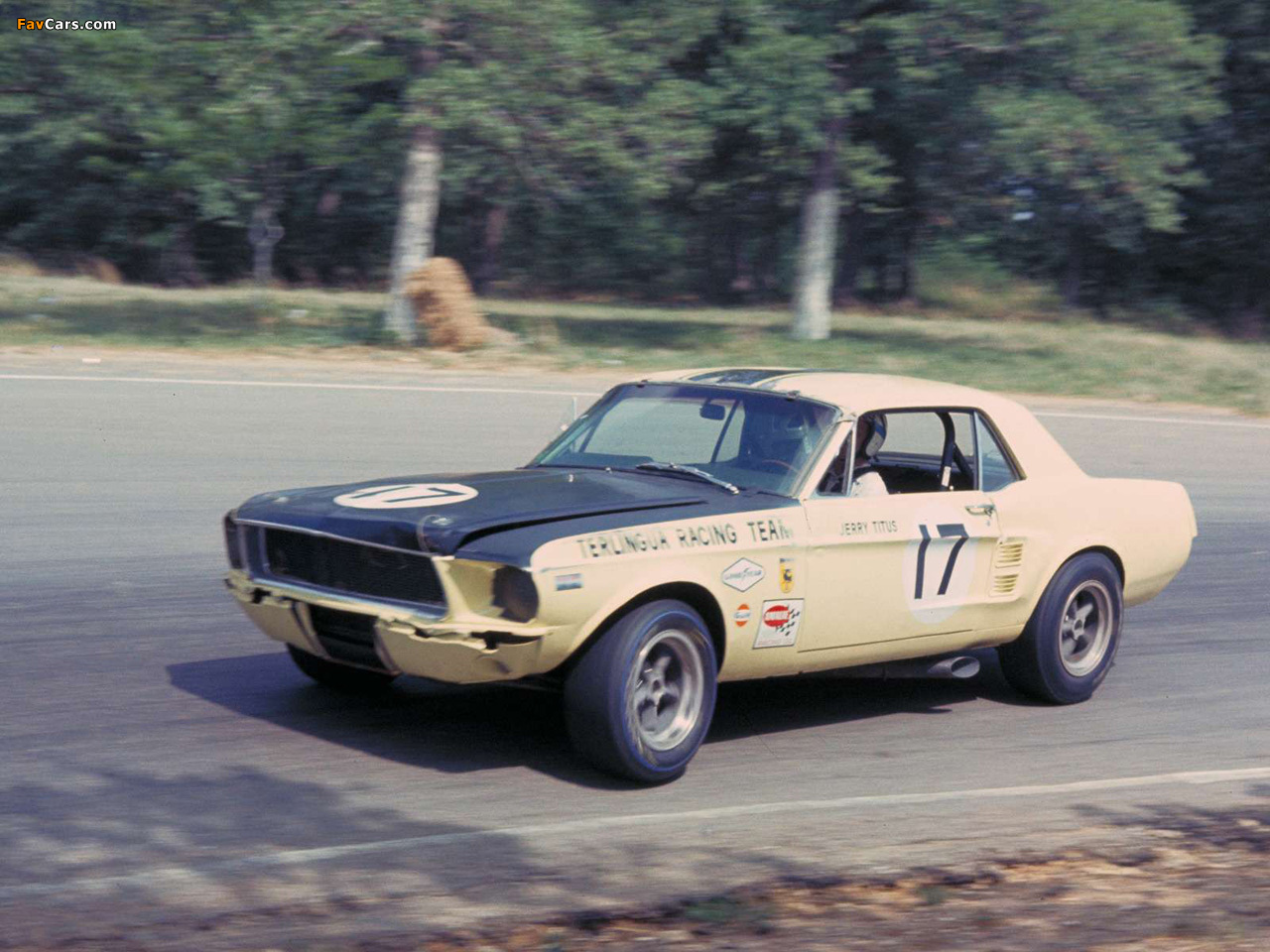 Mustang Coupe Race Car (65B) 1967 images (1280 x 960)