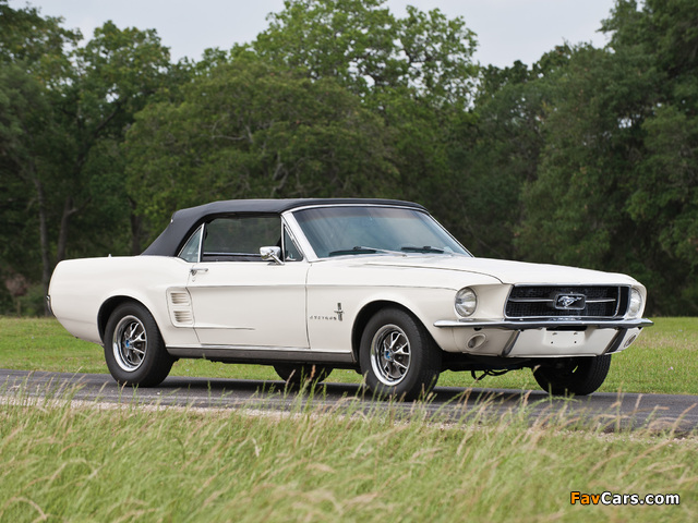 Mustang Convertible 1967 images (640 x 480)
