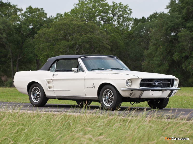Mustang Convertible 1967 images (800 x 600)