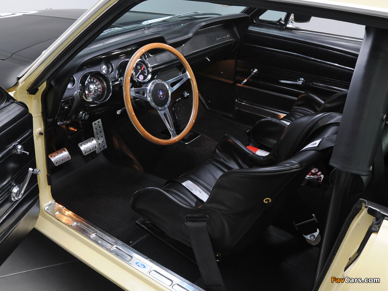 Mustang Coupe Race Car (65B) 1967 photos (800 x 600)