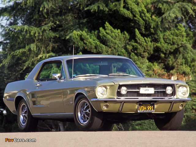 Mustang Coupe 1967 photos (640 x 480)