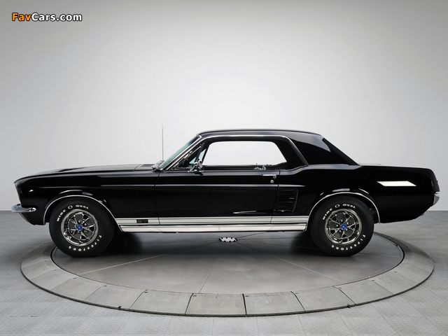 Mustang GT Coupe (65B) 1967 pictures (640 x 480)