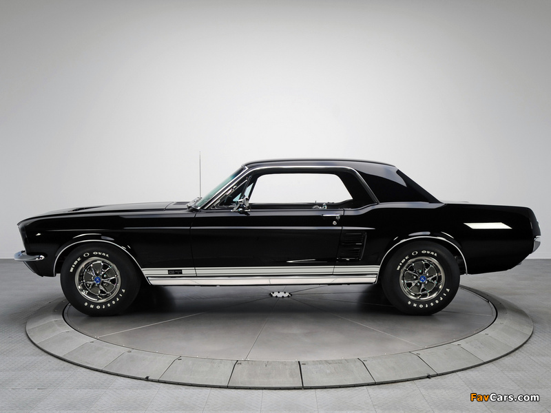 Mustang GT Coupe (65B) 1967 pictures (800 x 600)