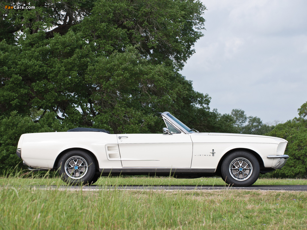Mustang Convertible 1967 pictures (1024 x 768)