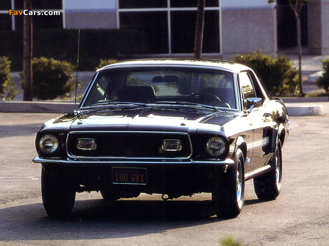 Mustang GT California Special 1968 images (640 x 480)