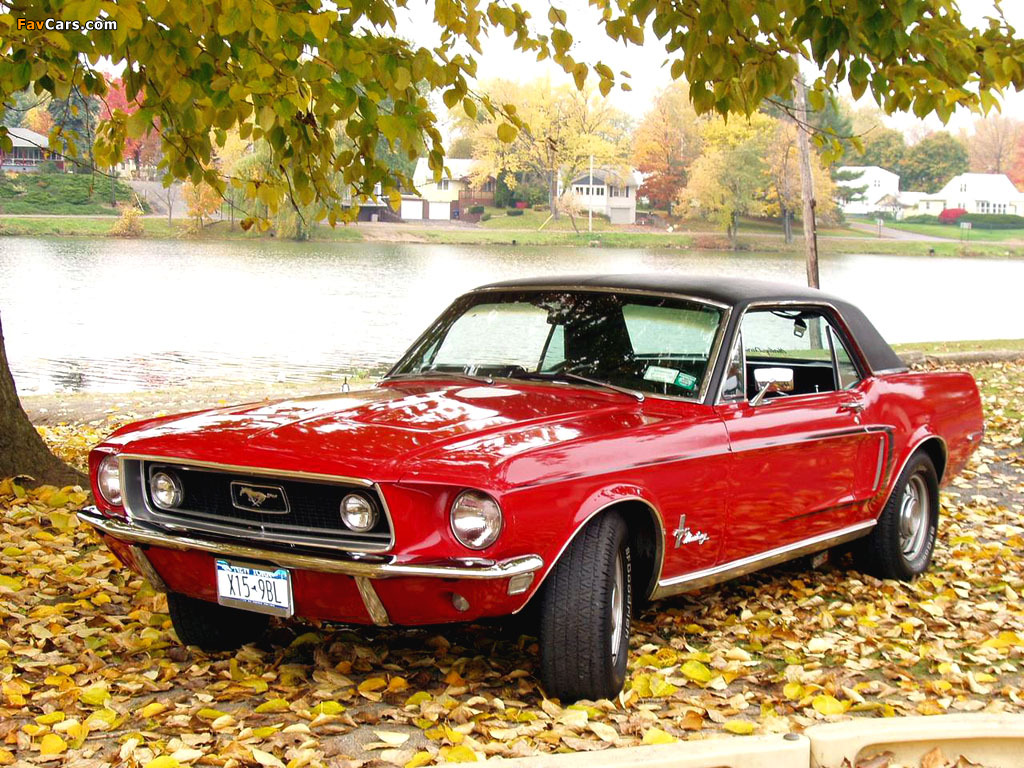 Mustang Coupe 1968 photos (1024 x 768)