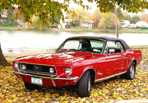 Mustang Coupe 1968 photos