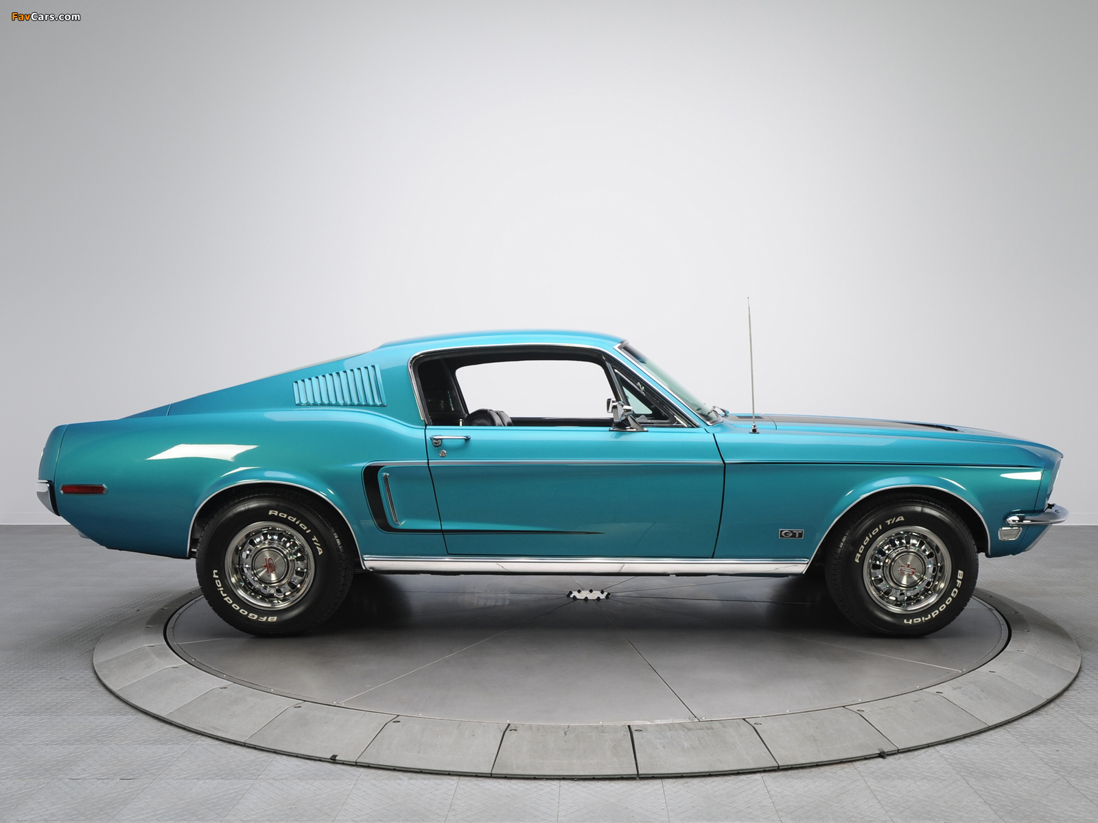 Mustang GT Fastback 1968 pictures (1600 x 1200)