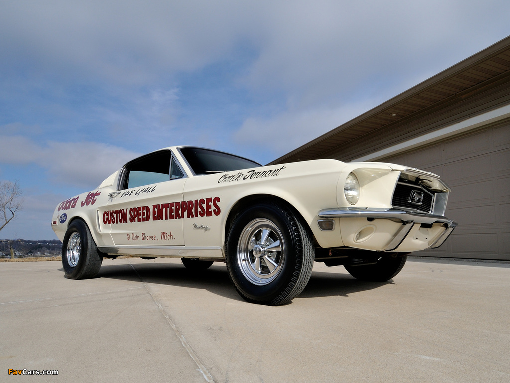 Mustang Lightweight 428 Cobra Jet 1968 wallpapers (1024 x 768)