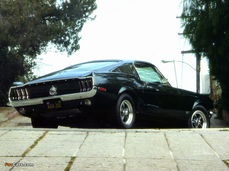Mustang GT Fastback 1968 wallpapers (800 x 600)
