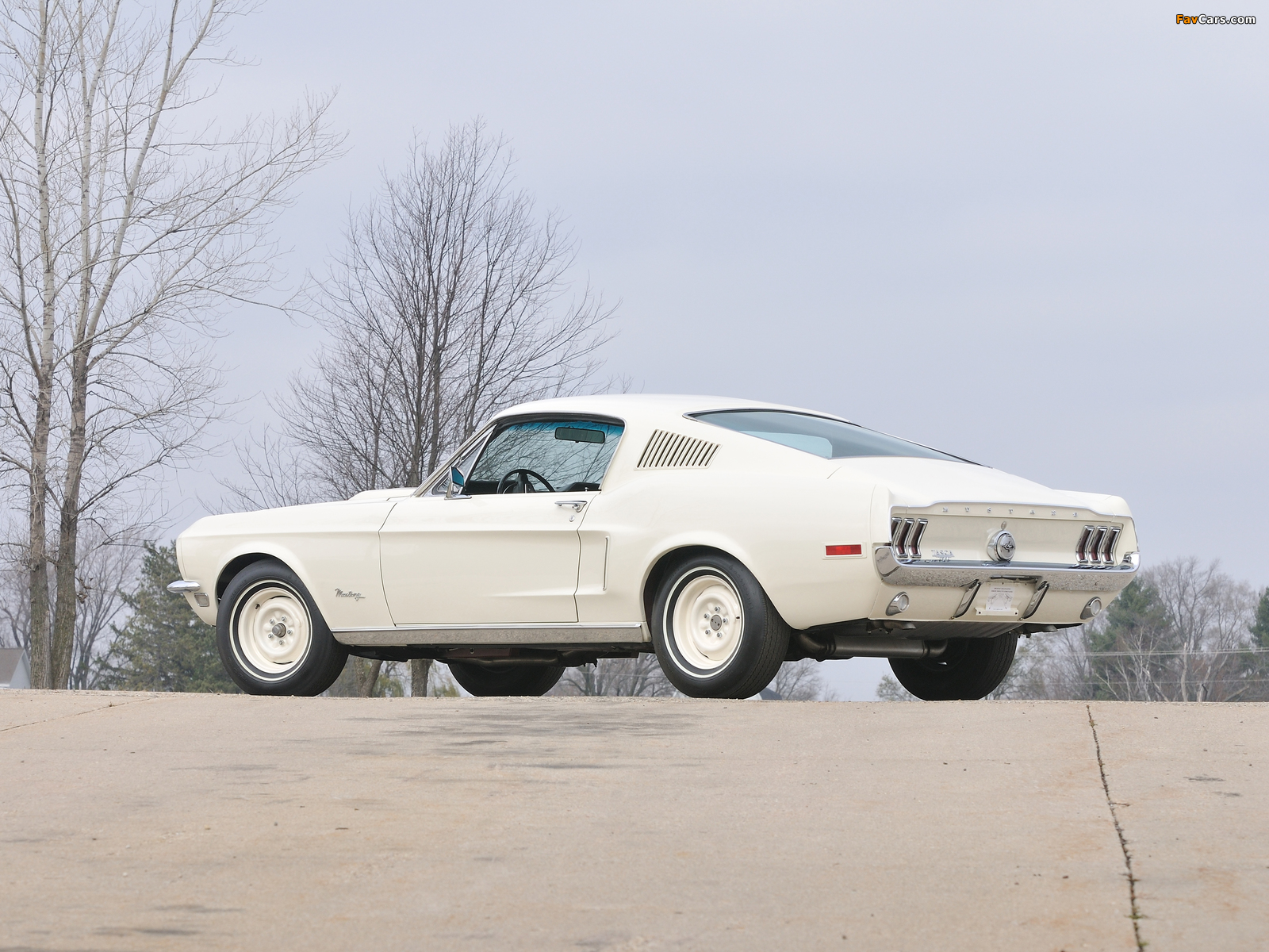 Ford Mustang Lightweight 428/335 HP Tasca Car 1968 wallpapers (1600 x 1200)