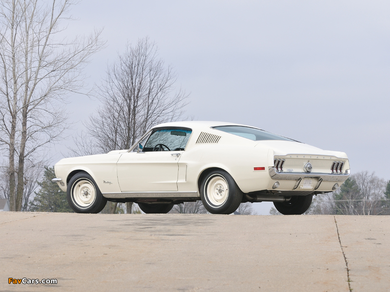 Ford Mustang Lightweight 428/335 HP Tasca Car 1968 wallpapers (800 x 600)