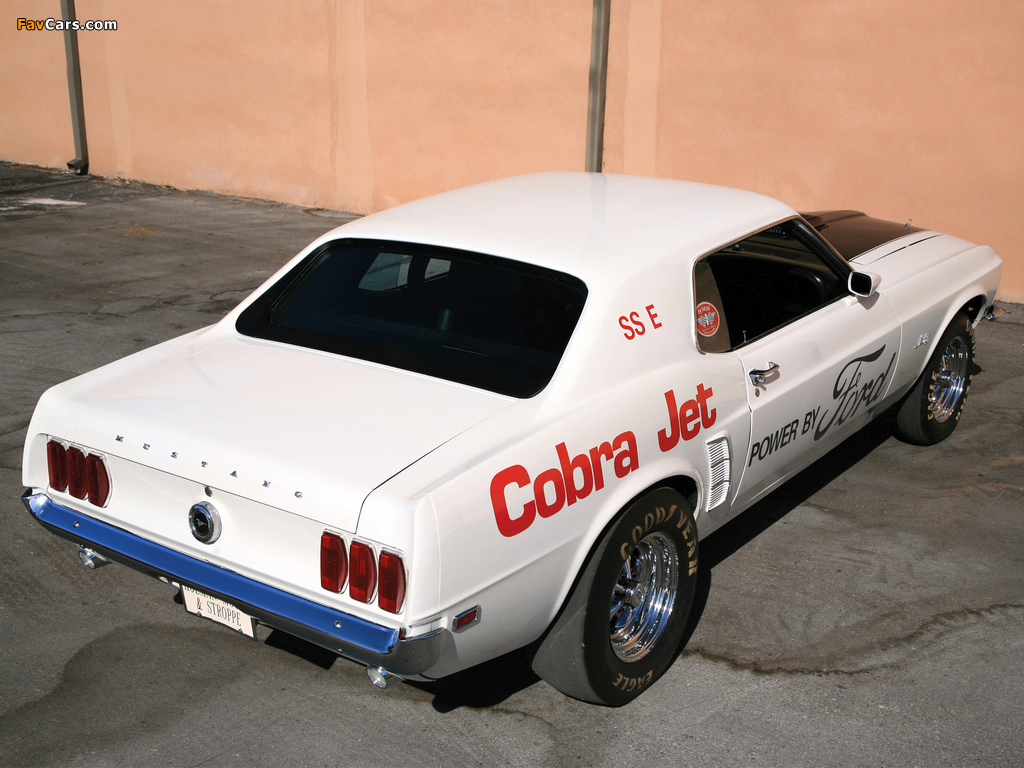 Mustang 428 Cobra Jet Coupe 1969 photos (1024 x 768)