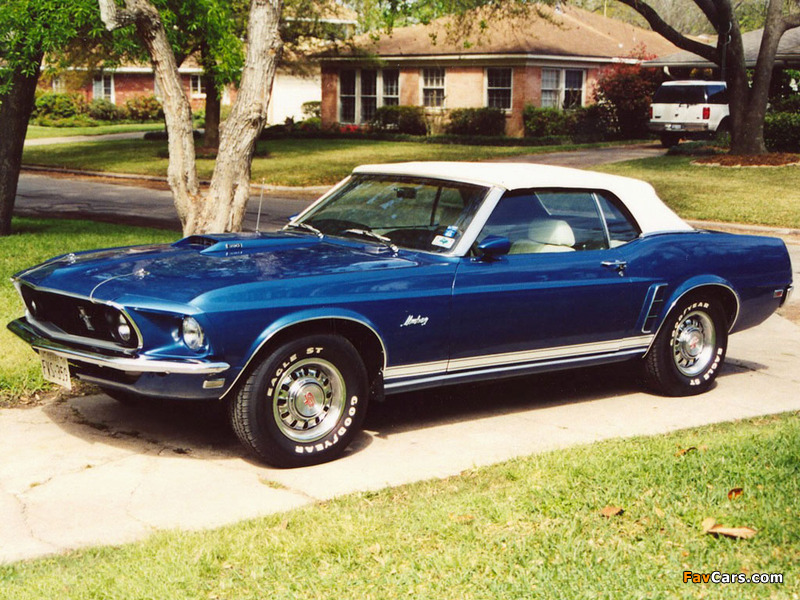 Mustang Convertible 1969 photos (800 x 600)