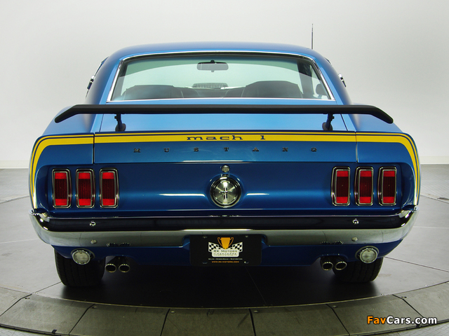 Mustang Mach 1 428 Super Cobra Jet 1969 pictures (640 x 480)