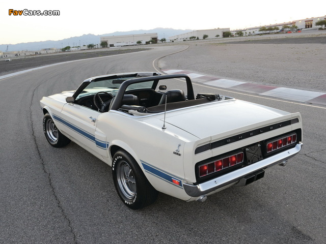 Shelby GT350 Convertible 1969 wallpapers (640 x 480)