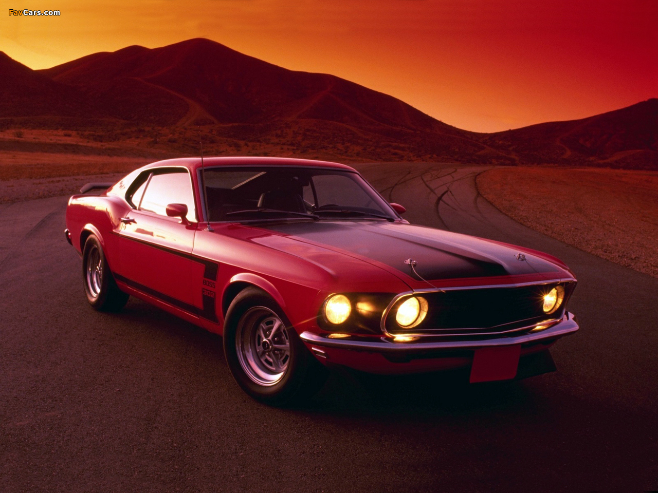 Mustang Boss 302 1969 wallpapers (1280 x 960)