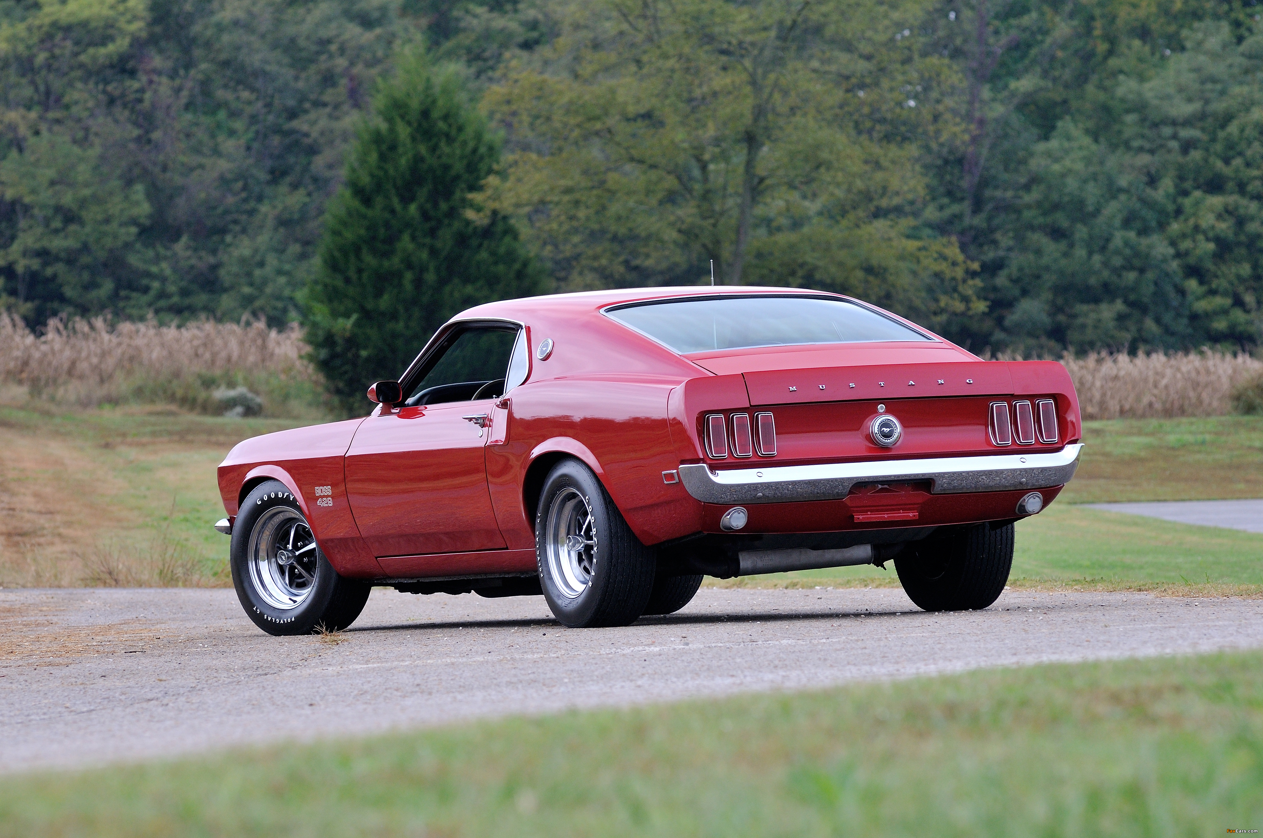 Ford Mustang Boss 429 (63B) 1969 wallpapers (4096 x 2720)