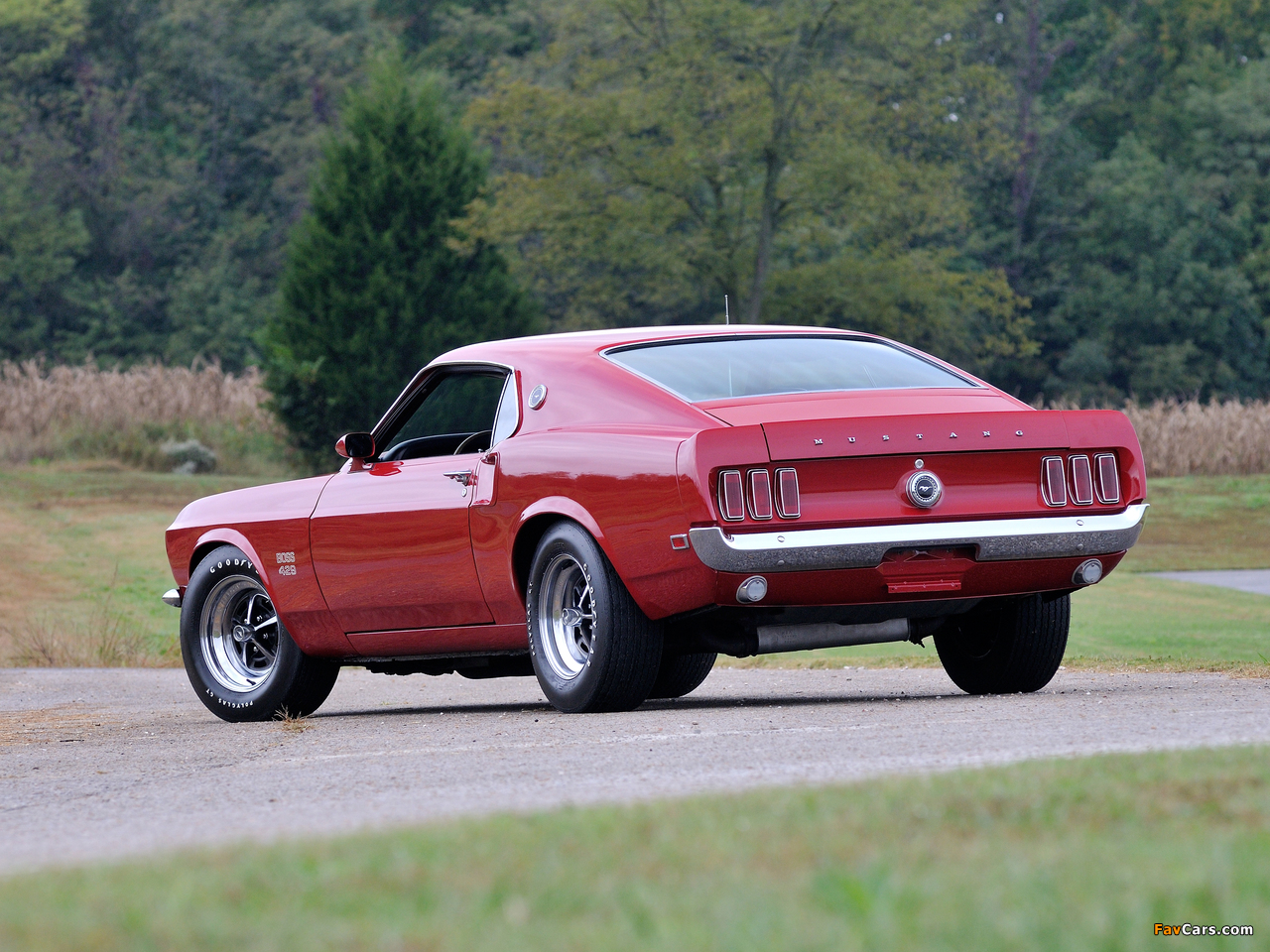 Ford Mustang Boss 429 (63B) 1969 wallpapers (1280 x 960)