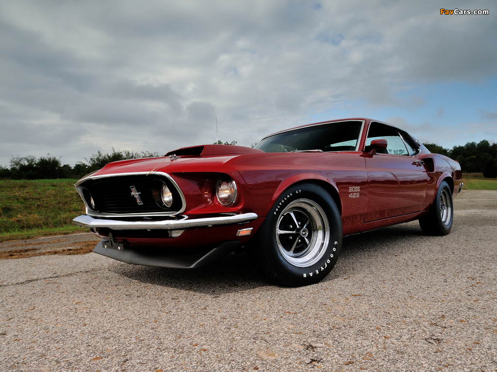 Ford Mustang Boss 429 (63B) 1969 wallpapers (1024 x 768)