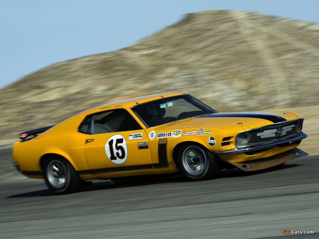 Mustang Boss 302 Trans-Am Race Car 1970 images (1024 x 768)
