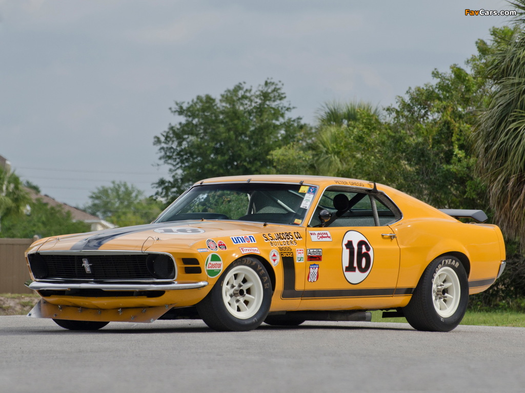 Mustang Boss 302 Trans-Am Race Car 1970 photos (1024 x 768)