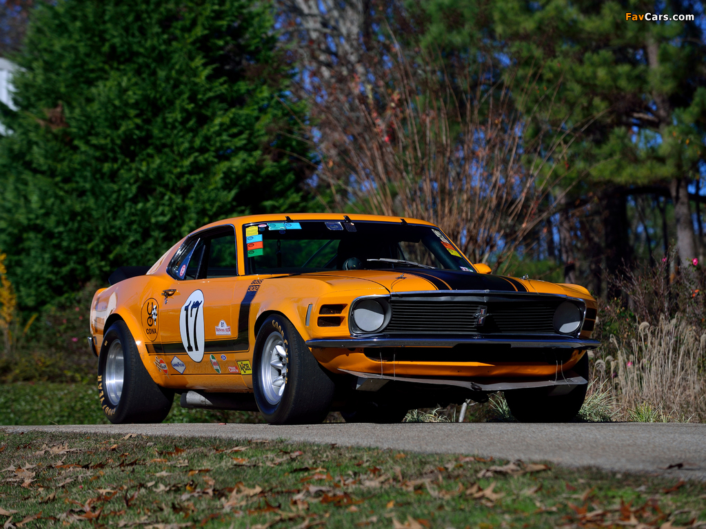 Ford Mustang Boss 302 Trans-Am Race Car 1970 pictures (1024 x 768)