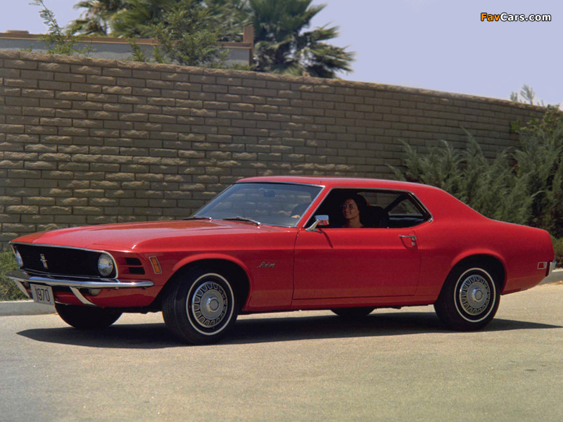 Mustang Coupe 1970 pictures (800 x 600)
