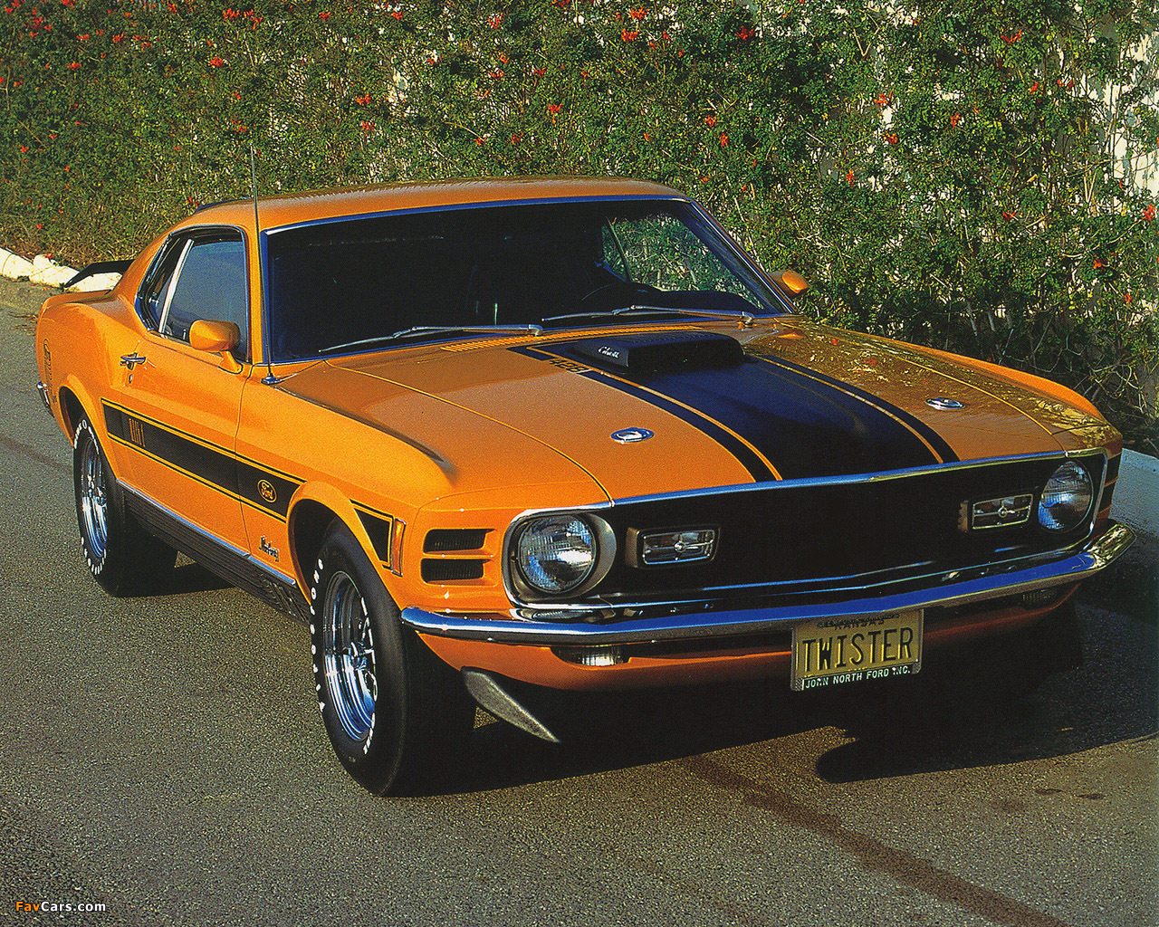 Mustang Mach 1 Twister Special 1970 wallpapers (1280 x 1024)