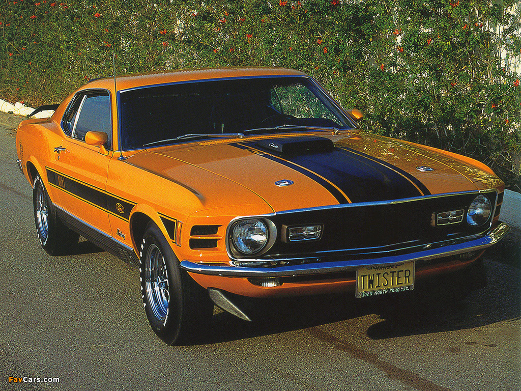 Mustang Mach 1 Twister Special 1970 wallpapers (1024 x 768)