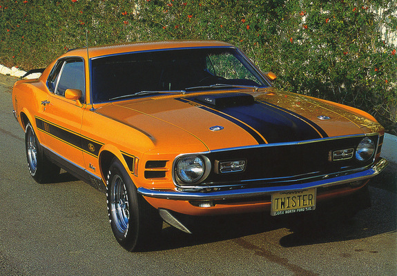 Mustang Mach 1 Twister Special 1970 wallpapers