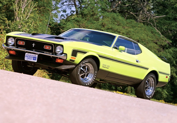 Mustang Boss 351 1971 pictures