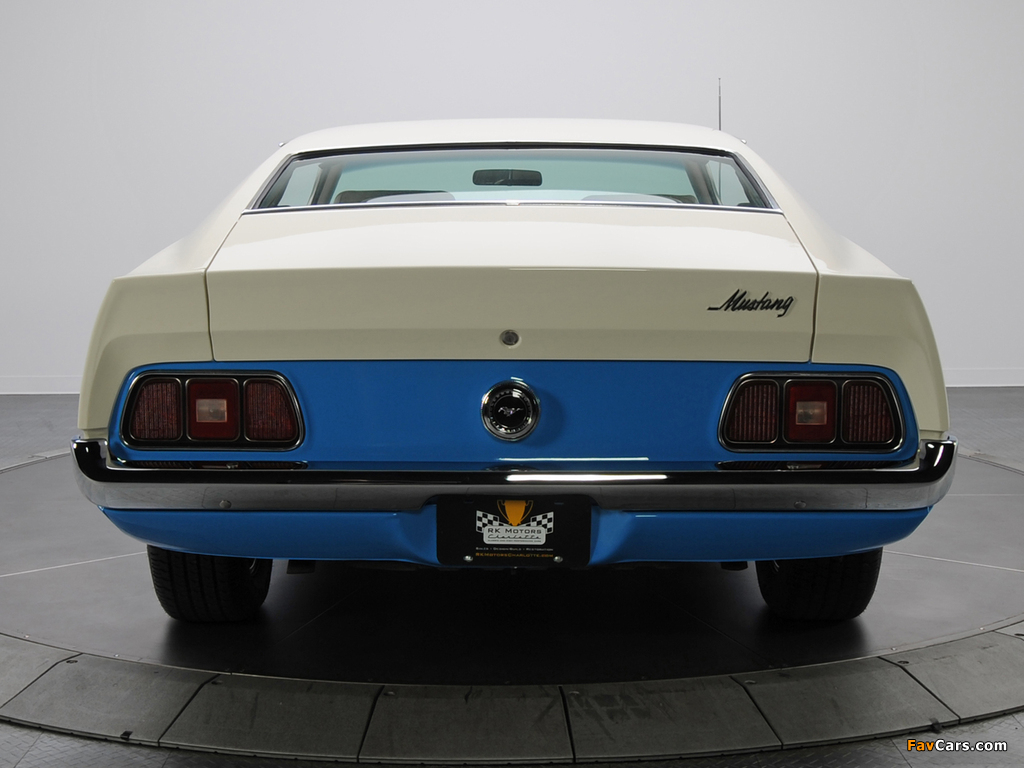 Mustang Sprint Sportsroof 1972 pictures (1024 x 768)