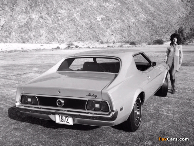 Mustang Coupe 1972 wallpapers (640 x 480)