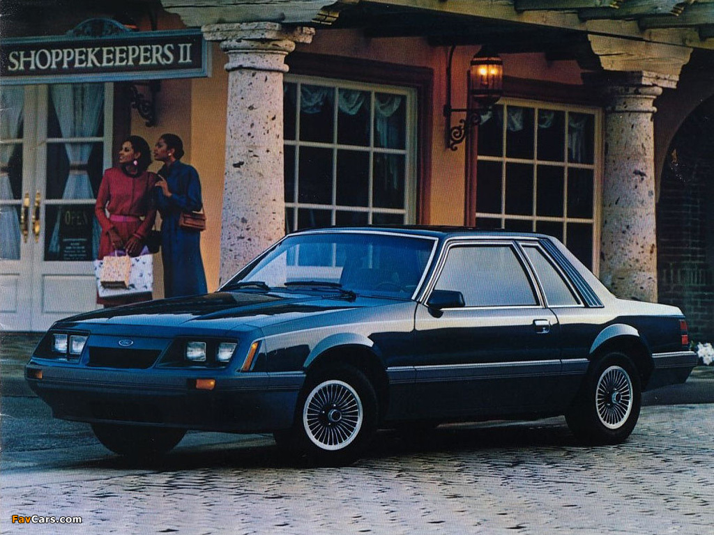 Mustang Coupe 1985–86 photos (1024 x 768)