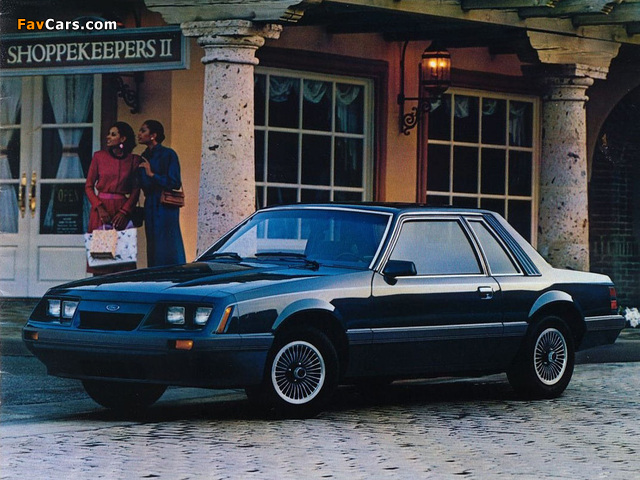Mustang Coupe 1985–86 photos (640 x 480)