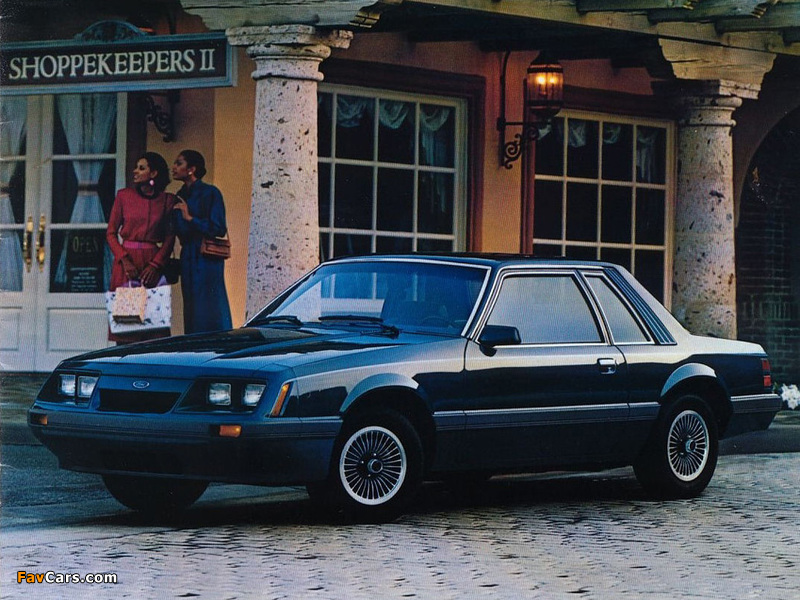 Mustang Coupe 1985–86 photos (800 x 600)