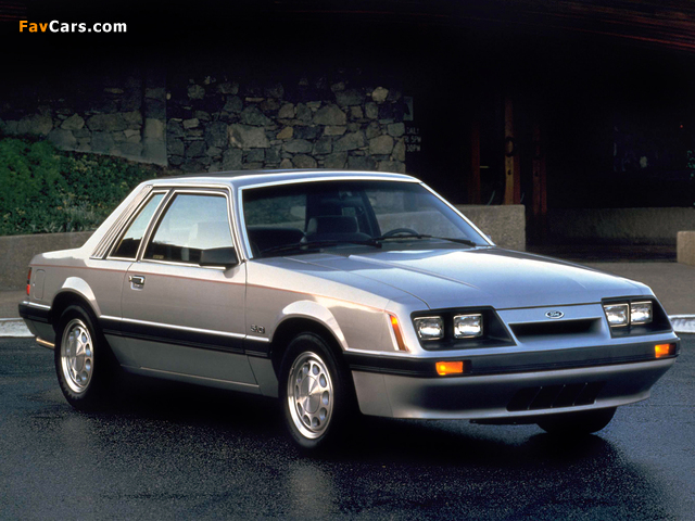 Mustang Coupe 1985–86 pictures (640 x 480)