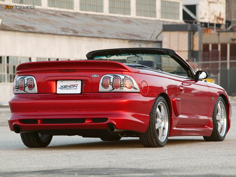 Xenon Mustang GT Convertible 1993–98 images (800 x 600)