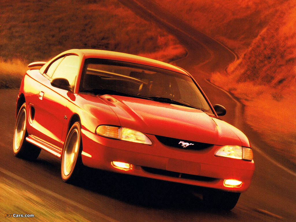 Mustang GT Coupe 1996–98 images (1024 x 768)