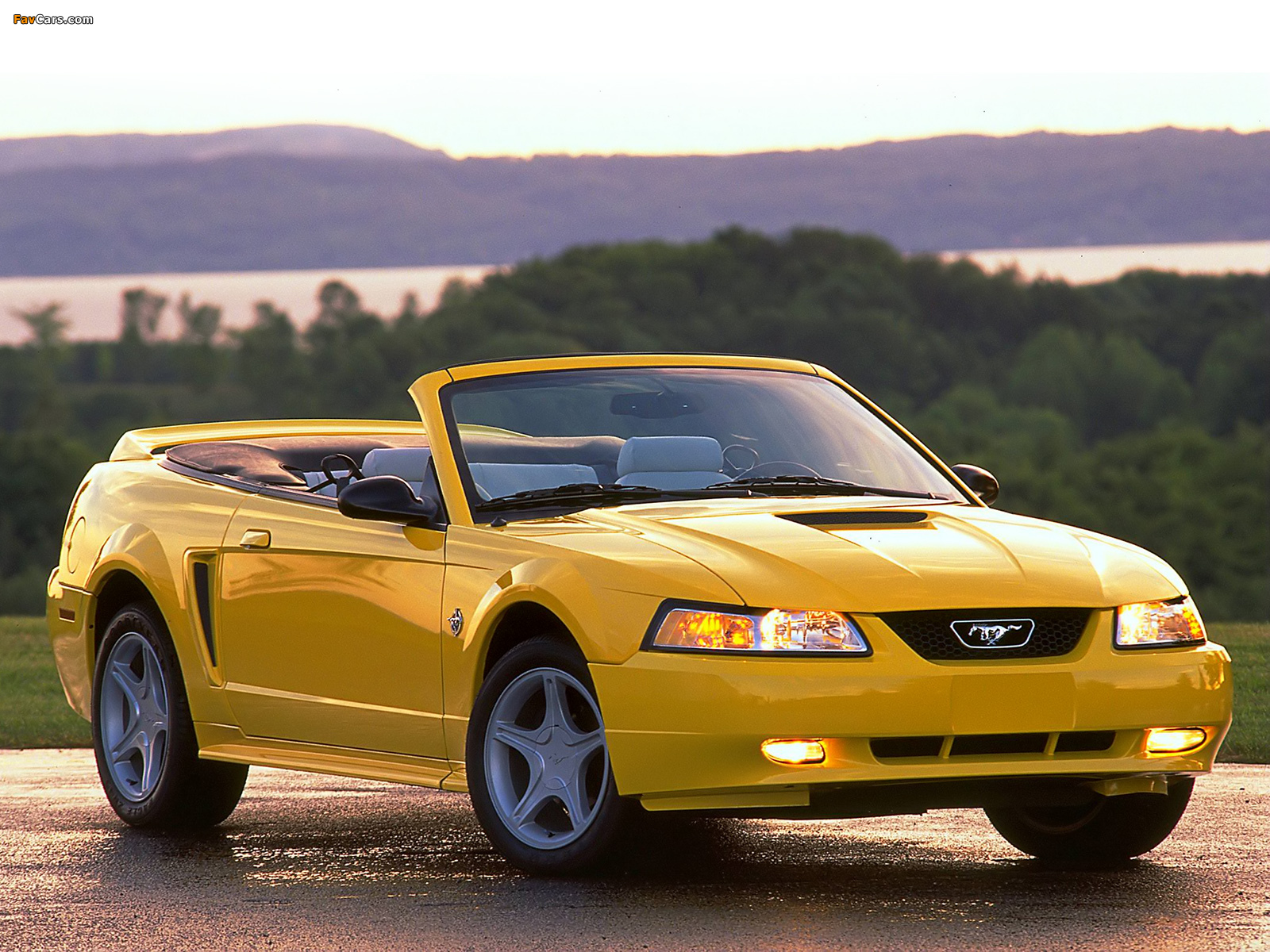 Mustang GT Convertible 1999–2004 photos (1600 x 1200)
