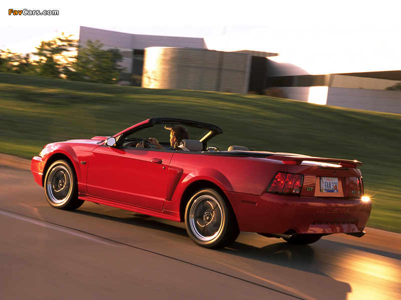 Mustang GT Convertible 1999–2004 photos (800 x 600)