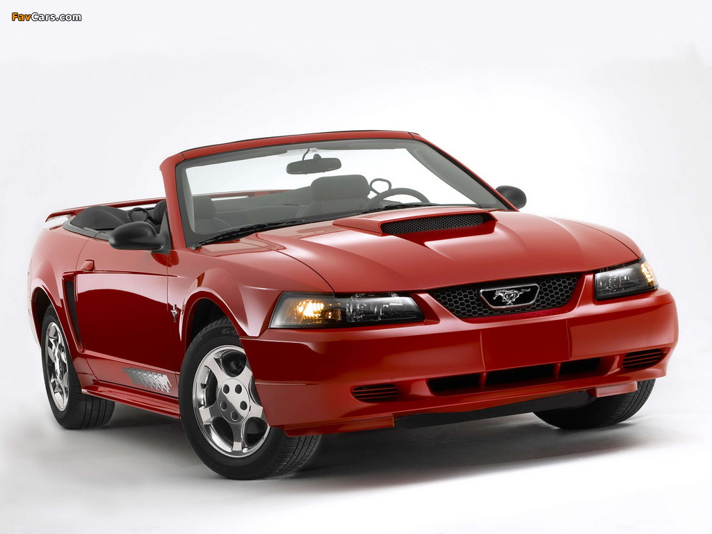 Mustang GT Convertible 1999–2004 wallpapers (1024 x 768)